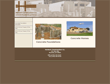 Tablet Screenshot of herbertconstruction.com